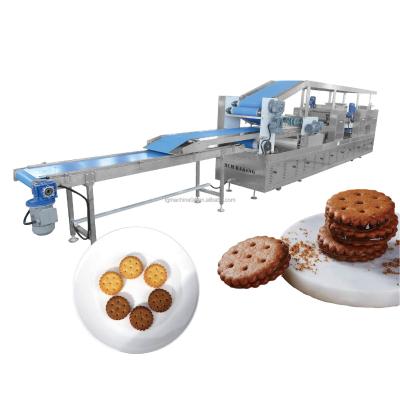 China Hot-selling TG BCM Food Processing Machine Small Products Biscuit Maker Machine Biscuit Sandwich Production Line for sale