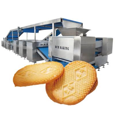 China Automatic Biscuit Biscuit Machine With Biscuit Cream Squeezing Machine For Biscuit Processing for sale