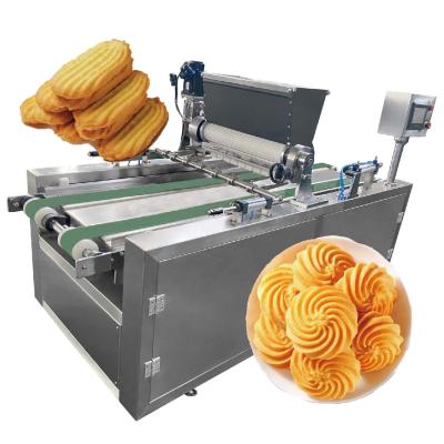 China food & Beverage Factory Biscuit Biscuit Machine Small Cookies Making Machine With Biscuit Wire Cutter Depositor for sale