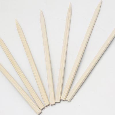 China Eco Friendly Easily Cleaned Bamboo BBQ Spits Meat Skewer Tool Disposable BBQ for sale