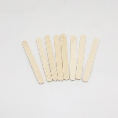 China Liangzhu Straight Edge Viable Grade A 5.9 Inch Mixing Sticks Wooden Popsicle Ice Cream Stick With Logo Customized for sale