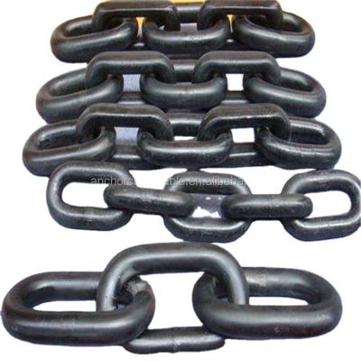 China Boat Mooring 46mm Link Open Anchor Chain For Mooring Ship And Ship--China Shipping Anchor Chain for sale