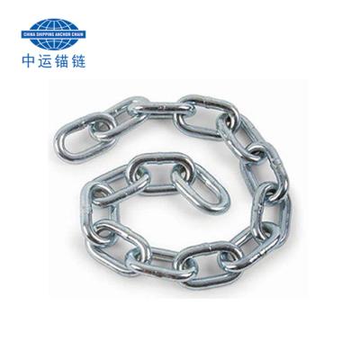 China MARINE BOAT BOAT ANCHOR CHAIN ​​FOR LEFT ANCHOR 78MM DIAMETER GRADUATE 3a STEEL ANCHOR LINK CHAIN for sale