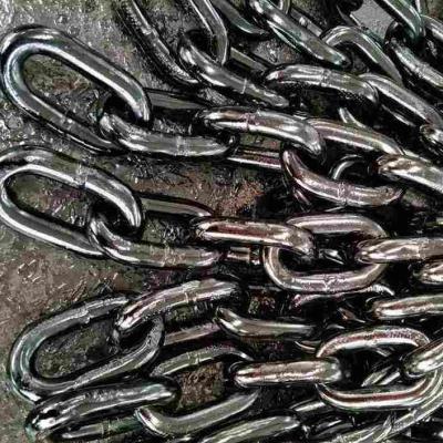 China MARINE BOAT BOAT ANCHOR CHAIN ​​FOR PORT/STBD MM DIA ANCHOR GRADE 3a STUD LINK STEEL ANCHOR CHAIN for sale