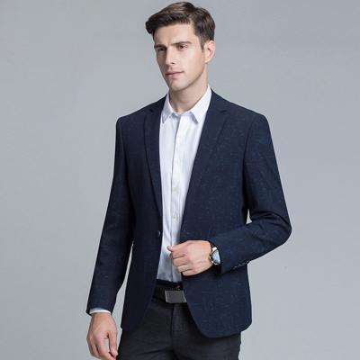 China 2021 Wholesale Slim Fit Men's Suit Button Long Sleeve Slim Fit Men's Suit Anti-wrinkle For Men Suits Men's Made In China for sale