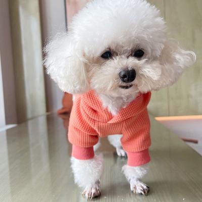 China Viable Puppy Teddy Sweatershirts Factory Wholesale 2022 New Autumn And Winter Hot Style Cotton Quality Sweater Hoodie Dog Pet Clothes for sale