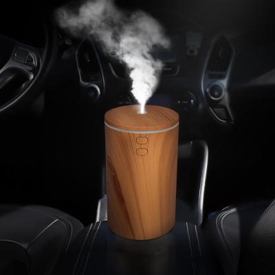 China Auto Ultrasonic Car Aroma Diffuser For Car Office Essential Oil Diffuser Home Aromatherapy USB Nano Cool Mist Maker for sale