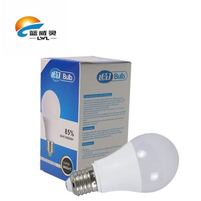 China Warehouse White Color A60 Light Housing A Bulb Lamp 7W 9W 12W 15W 18W 24W E27 B22 E14 Base Ac Dc 220V Led Lighting Bulb Led Bulbs for sale