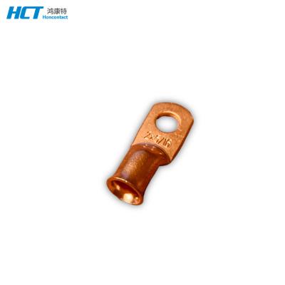 China Lug Type Copper End Cable Lug Crimped Bimetal Connector Wire Crimp End Quick Terminals 2*5/16 Connector for sale