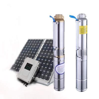 China High Efficiency 24V48V72V Dc Solar Pump System Deep Well Solar Powered Water Pump System For Irrigation for sale