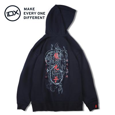 China Breathable IDX Fashion New Personalized Custom 85% Cotton For Men's Style Two Hoodies for sale