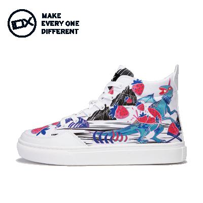 China 2021 IDX Anti-slippery For Men Panda Graffiti Canvas PEAK Peak Designer Shoes for sale