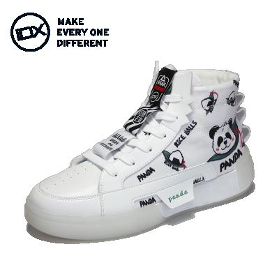 China 2021 IDX Anti-slippery For Men Panda Graffiti Canvas PEAK Peak Designer Shoes for sale