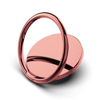 China Waterproof 360 Degree Rotation Rotating Round Metal Ring Holder Magnetic Stand Foldable Phone For Mobile Phone for sale