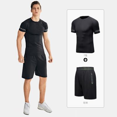 China Wholesale Breathable Slim Fit T Shirt Mens Workout Clothes Fitness T-shirt Men for sale