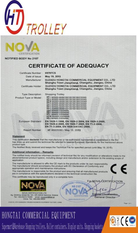 NOVA - Suzhou hongtai commercial Equipment Co.,Ltd