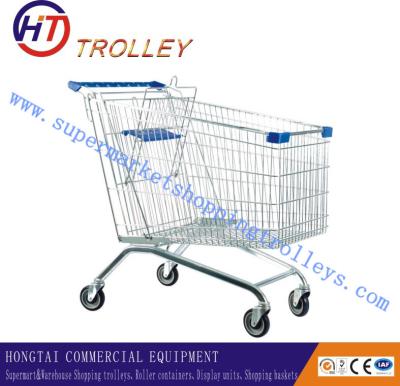 China Environmental Retail Shopping Trolley Unfloding In European Style 240L for sale