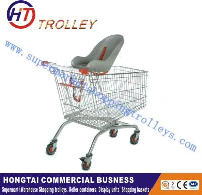 China Steel Wire Shopping Trolley for sale