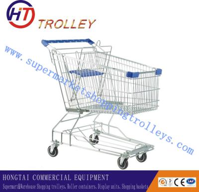 China Eco - friendly Exhibition Easy wheels Shopping Cart With Basket 150L for sale