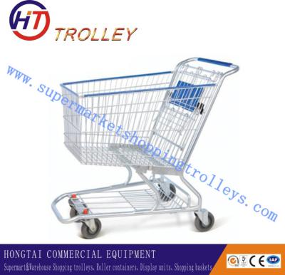 China Grocery Store Wire Shopping Trolley for sale