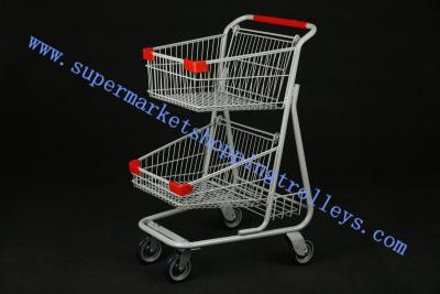 China Unfoldable Trendy Shopping Carts  On Wheels With Canada 70L for sale