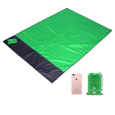 China Lightweight Nylon Rug Covering Travel Portable Lightweight Nylon Digital Print Beach Travel Rip-Stop Beach Blanket Holiday Beach Picnic Picnic Mat for sale