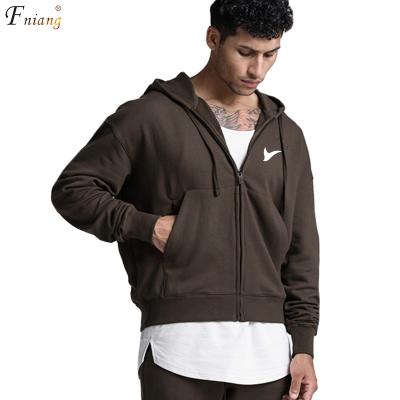 China Plus Size Zipper Men's Breathable Jackets With Front Pockets And Ribbed Edge Sweat Wicking Training Pullover For Street Wear Sportswear for sale