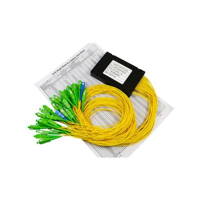 China Ftth 1*32 UPC/APC BOX Fiber Optic Equipment Fiber Splitter ftth PLC Splitter Customize Factory Sale for sale