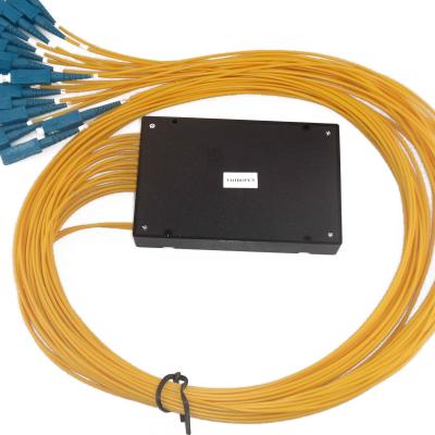 China Ftth 2*16 UPC/APC BOX Fiber Optic Equipment Fiber Splitter ftth PLC Splitter Customize High Quality for sale