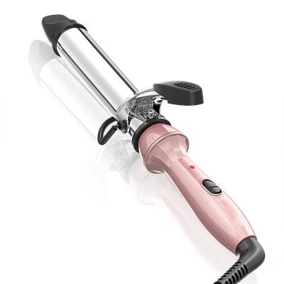 China For Home Use 360 ​​Degree Rotating Ceramic Ionic Luxury Electric Curling Iron Professional Mini Wire Rotating Hair Iron Hesitate Hair Curler for sale