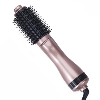 China 1.5 Inch Barrel Ionic Aluminum Hair Dryer Sweep Hair Straight and Curl Negative Ionic Hair Styling Appliances Electric Hot Airbrush for sale