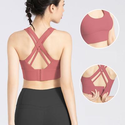 China High Elastic Sweat-Wicking HQSLP Women Breathable Sports Wear Fabrics Soft Gym Sets for sale