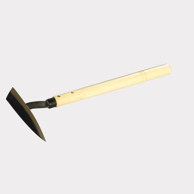 China AGRICULTURE GARDEN DIGGING factory sell carbon steel weeding hoe garden hoe and manual triangular hoe in stock for sale