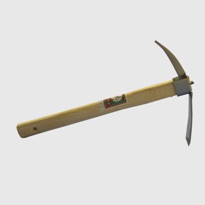 China AGRICULTURE GARDEN NEW ARRIVAL Small Steel Double Head Steel Weed Farm Tool Farm Hand Digging Hoe for sale