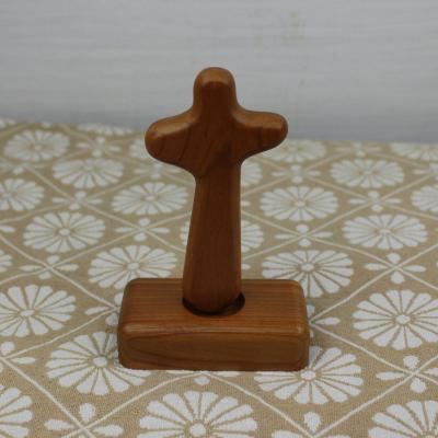 China Wholesale Manufacturers Europe Large Number Of Christian Mahogany Pendants Wooden Cross Base for sale