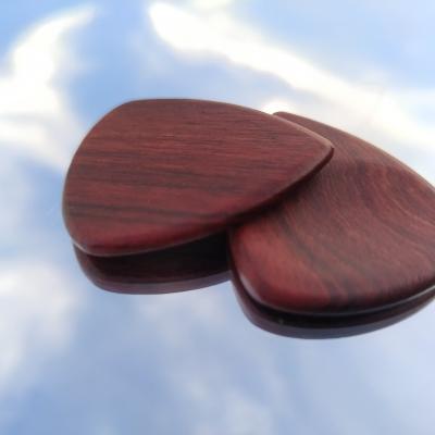 China Factory direct customized rectangular elegant guitar/bass/ukulele plucking string instruments plucking red sandalwood selection can be carving LOGO for sale