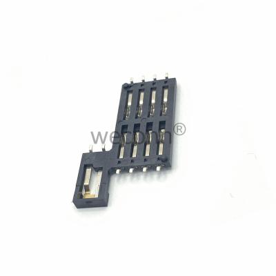 China PCB factory direct sale 8pin with switch mini IC card SMT connector for sale