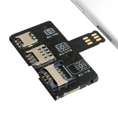 China PCB Customize Any Size SIM Card Extension Cord Adapter Converter Supplement Extend for sale