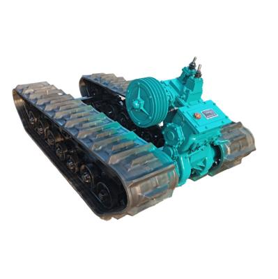 China Construction Machinery Drive System Steel Rubber Chassis Hydraulic Crawler Motor Track Undercarriage For Excavator Drilling Mining Surveying Machine for sale