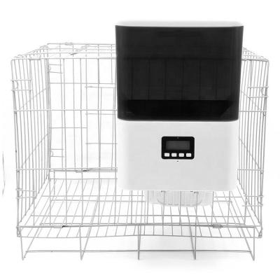 China Factory Wholesale Pet Bowls Automatic Food Dispenser Hanging Pet Cage Feeder for Cats Dogs for sale