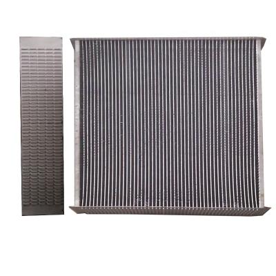 China Heat Transfer Cooling Customize Aluminum Intercooler Core Bar Heat Exchanger And Plate Intercooler Oil Cooler Core for sale