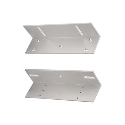 China Easy Installation Metal Z Form Inward Bracket Door Aluminum Alloy Accessories For Electromagnetic Locks for sale