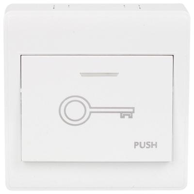 China Easy installation plastic exit push button with 86button box for sale