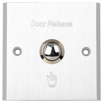 China Easy installation durable aluminum alloy door access switch, door exit push button for access control system for sale