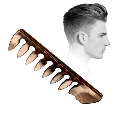 China Multifunctional Professional Salon Barber Comb Mens Oil Hair Styling Comb Big Wide Tooth Ribs Hair Comb for sale