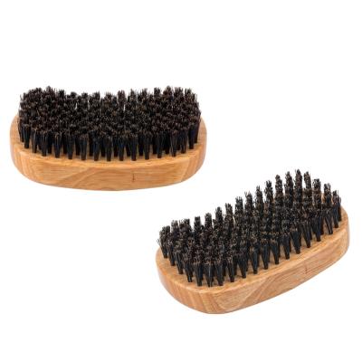 China Nondisposable Tianba Barber Boar Hair Bristle Facial Beard Mustache Brush for Men for sale