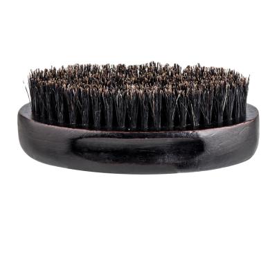 China Tianba Curved Round Hair Brush Boar Bristle 360 ​​Nondisposable Wave Brush For Clearing Beard for sale