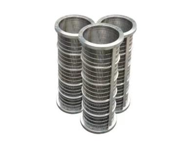 China 0.25mm Wedge Wire Screens Sieve Cylinders For Petroleum zu verkaufen