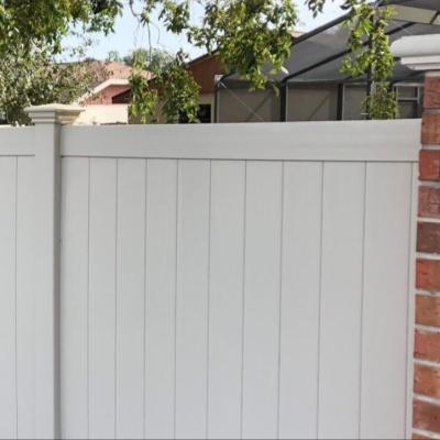 China American Style Vinyl Privacy Fence 6x8ft For Yard And House Wall for sale