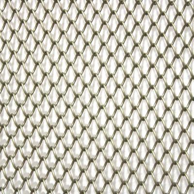 China Decorative Aluminium Metal Mesh Chain Link Curtain Metal Shower Curtain For Bathroom for sale